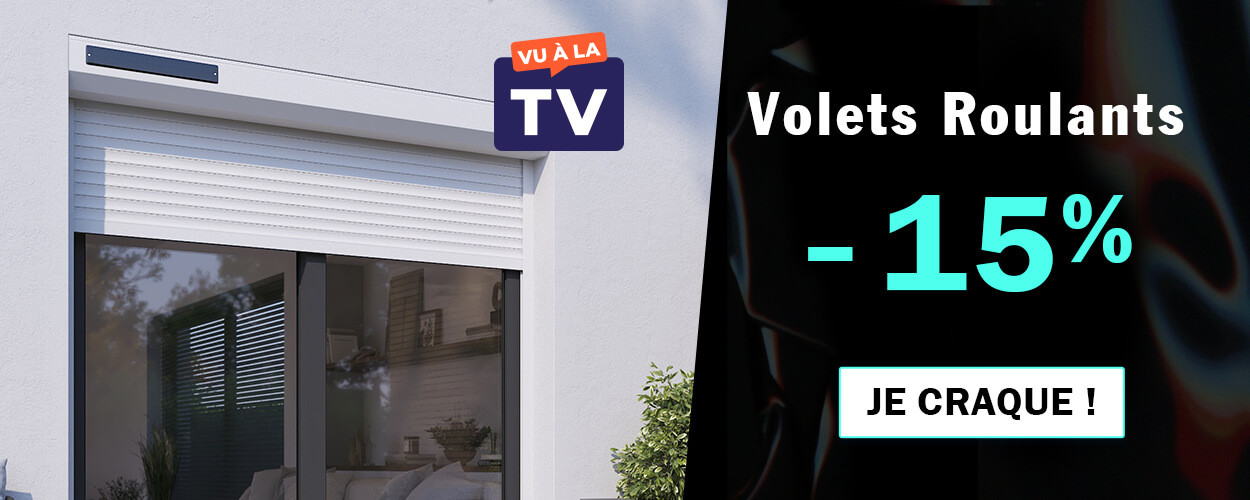 Volets Roulants : 15% de remise