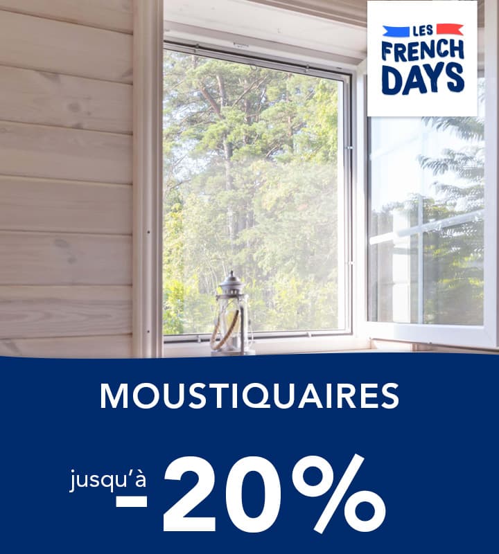 Moustiquaires jusqu'à -20%