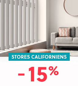 Stores californiens à -15%