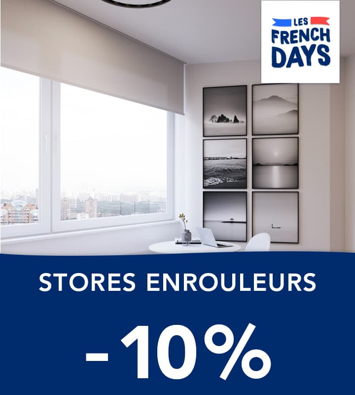 Stores enrouleurs à -10%