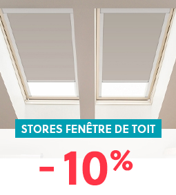 Stores fenêtres de toit à -10%